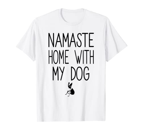 Boston Terrier Dog Pet T-Shirt Barre Spin Workout