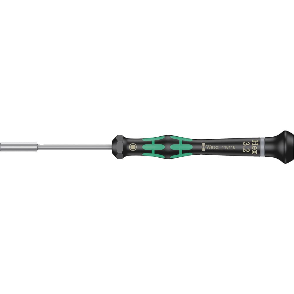 Wera Kraftform 2069 Micro Nutspinner Screwdriver 3.2mm 60mm