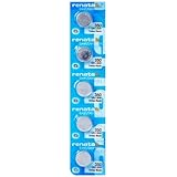 Renata Batteries 350 / SR1136W Watch Battery (5 Pack)