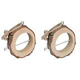 PICORAGE FACILITÉ – Les oiseaux atteignent facilement la boule de graisse et peuvent se cramponner avec leurs griffes à la rondelle