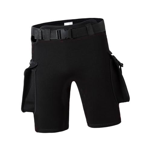 QSTDGVPW Adjustable Diving Shorts for, S