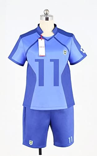 Amazon ブルーロック 潔世一 ユニフォーム 番号 名前変更可 コスプレ衣装 4907 男性xl コスプレ 仮装 通販