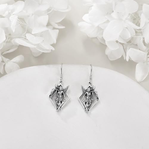 Scales of Justice Earrings Sterling Silver Justice Dangle Earrings Justice Lawyer Jewelry Lawyer Gifts for Women Wife Mother Sister4