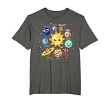 Planeta Espacio Niños Astronauta Sistema Solar Camiseta