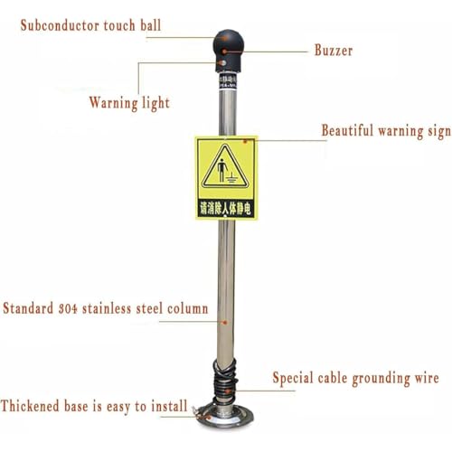 Boule antistatique tactile industrie chimique avec alarme 3S - 8