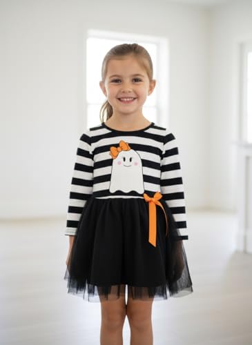 Image of Girls Long Sleeve Tulle Tutu Dresses for Kid and Toddler
