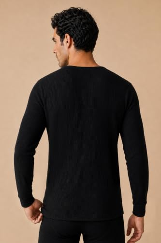 Image of Van Heusen Men's Anti-Bacterial Full Sleeve Soft Comfort Thermal Top