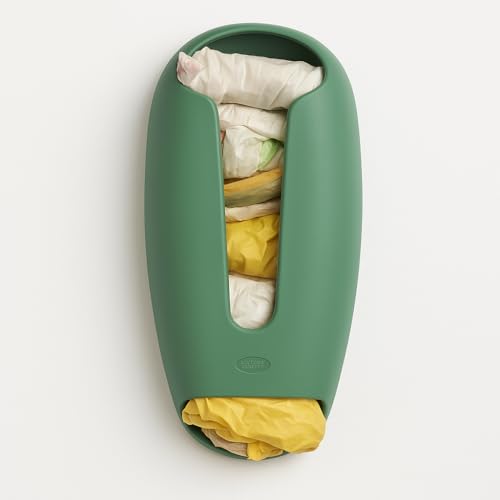 Snips Soporte para Bolsas, Organizador de Bolsas de Plástico, Soporte de Pared para Bolsas de Tela, Organizador de Bolsas para la Compra y Basura, 28.5 x 14 x 8 cm, Verde, Made in Italy Snips Soporte para Bolsas, Organizador de Bolsas de Plástico, Soporte de Pared para Bolsas de Tela, Organizador de Bolsas para la Compra y Basura, 28.5 x 14 x 8 cm, Verde, Made in Italy