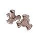 Microwave Oven Turntable Roller Guide Support Coupler Tray Shaft 2Pcs 17mm (Coupler Mount)
