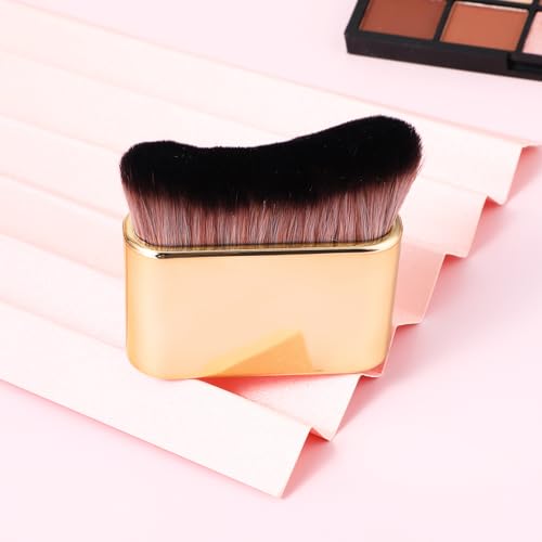 Molain 568600_4_3HGE025W Self Tanner Brush, Large Kabuki Brush For Body, Sunless Tanner Makeup Brushes, Face Makeup Brush For Foundation, Blusher, Shadow, Bronzer thumb #6