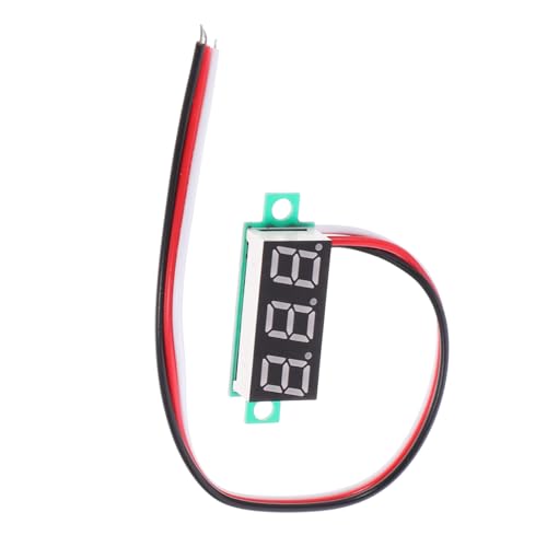 NUOBESTY Led Digital Amperemeter 4-30v Dc Mit Robustem Kabel Und Kompakter Bauweise Strommessgerät Für Gleichstromkreise
