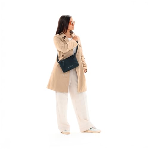 Image of Sherpani Mei, Small Anti Theft Crossbody Purse, Lightweight Cross Body Bag, Handbags, Fashion Trio Bag