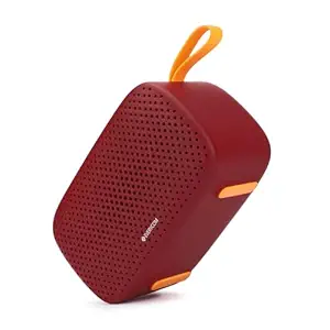 Everycom LittleBoy 8w Stereo Sound Wireless Portable Bluetooth Speaker ( ) with Mic & TWS Feature (Dark Red)