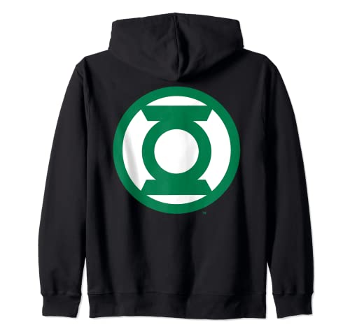 Image of DC Green Lantern Logo Green Zip Hoodie