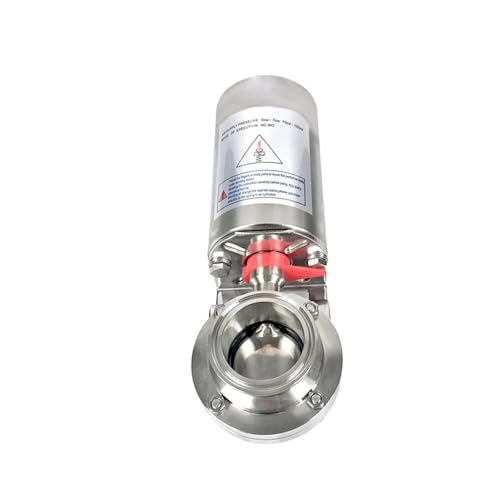 Vanne papillon tri-clampic de haute précision en acier inoxydable 316 - 4