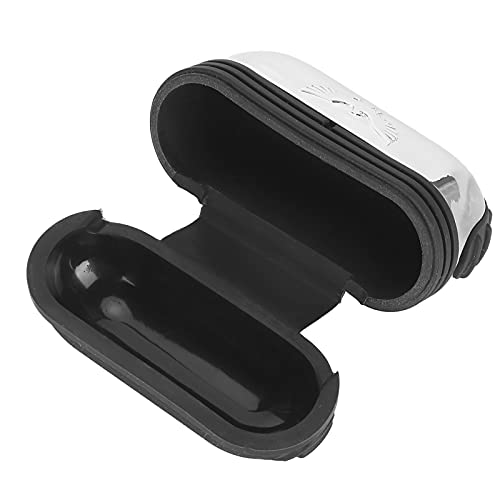 Coque silicone écouteurs iOS, lot de 2 étuis souples avec mousqueton pour sport