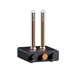 Fosi Audio Music Visualizer, Sound Pickup Spectrum Analyzer, Vintage Tube RGB Ambient Light, Microphone Voice Picking Volume Display Meter for Home Stereo System Desktop, With Sensitivity Adjustment