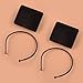 Compatible 2pcs Side Skirt Jack Hole Cover Cap A1406980330 Fit for Mercedes Benz S-Class W140 W220 2000-2006