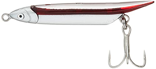 TackleHouse Shores Streamer 1.5 inches (38 mm), 0.1 oz (2.8 g), MHG Core Red #19 SST2.8 Lure, Minnow