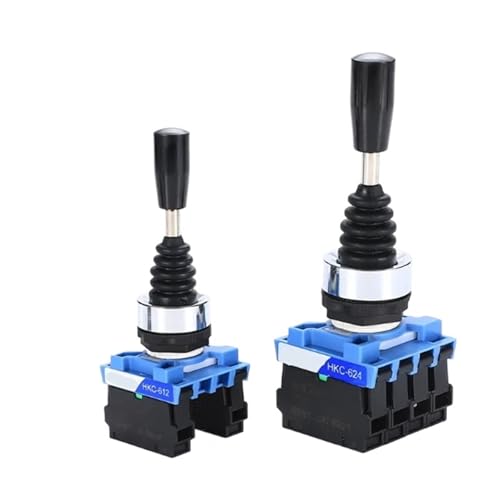 Interruptor de joystick de 22 mm HKC-614 de 4 vías con autobloqueo industrial 6