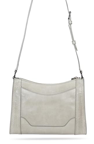 Image of Frye Women's Melissa Zip Crossbody Bag, Stylish Handbag with Adjustable Strap & Pockets