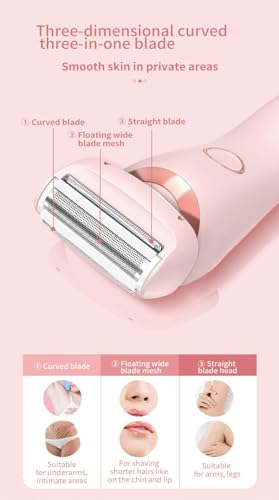 Afeitadora Silk Glide Pro eléctrica para piel sensible contra la irritación 5