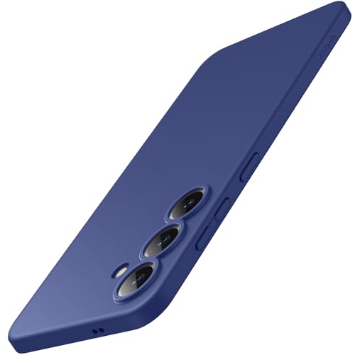 Image of JETech Slim Cover Case for Samsung Galaxy S25 5G with Camera Lens Full Protection, Ultra-Thin Lightweight Matte Finish Minimalist Protective Phone Cover (Navy)