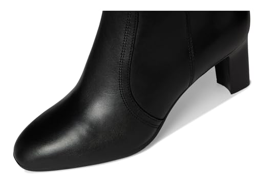 Cole Haan Cole Haan Women's Grand Ambition 2.0 Alainne Booties, Black Leather/Black Stack, 7.5-B US