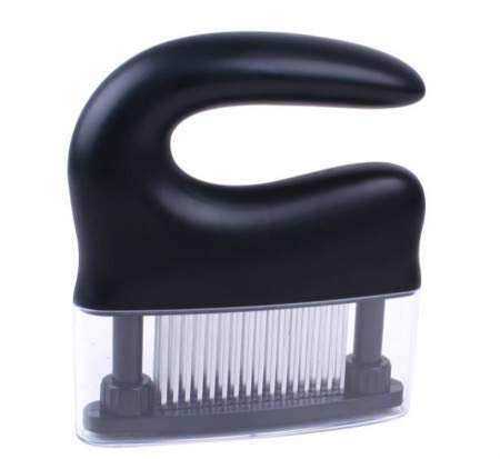 Meat Tenderizer with 48 Sharp S/S Needle Blades, Ideal Cooking Tool for Tenderizing Beef, Mutton And Poultry, BBQ Marinade Steak Beef, Baking Kitchen Accessories