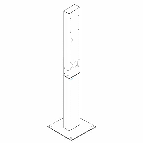 Support de colonne de charge extérieur pour borne de jardin et garage - 7