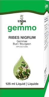 UNDA Gemmo Therapy - Ribes Nigrum - Black Currant Bud Extract - 125 ml Liquid