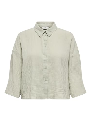 Chemise Femme JDY Theis coupe courte manches 3/4 fluides