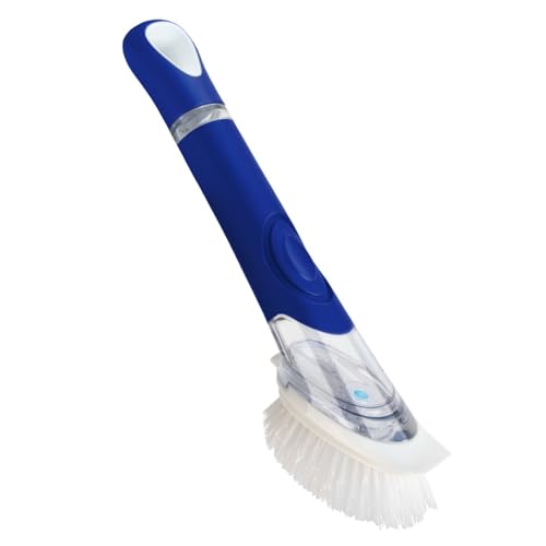 Image of CELOX Dish Brush with Soap Dispenser, Soap Dispensing Brush with Handle