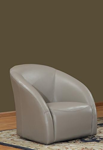 Lazzaro Maryland Swivel Tub Chair, 32 by 35 by 32-Inch, Adobe
