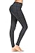 Neonysweets Women's Workout Leggings with Pocket Running Yoga Pants Gray L