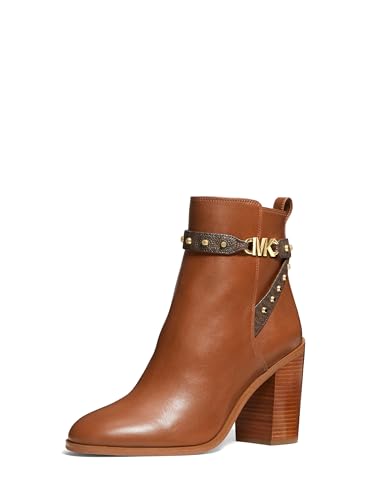 Michael Kors Women's Farrah Bootie, Luggage, 9