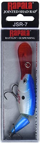 Rapala Jointed Shad Rap 07 Fishing Lure, 2.75-Inch, Bleeding Blue Shad #TOP3