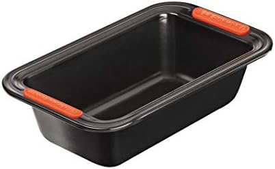 Le Creuset Nieprzywierająca forma do ciasta świerkowego i owocowego, forma do quiche, podstawa podnosząca, odporna na kwaśne pewiczki, wykonana ze stali węglowej, czarna, 28 cm
