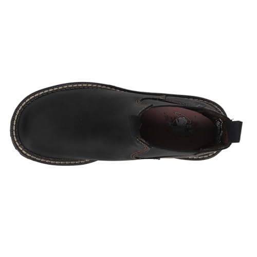 Ariat Womens Fatbaby Twin Gore Round Toe Pull On Chelsea Casual Boots Ankle Low Heel 1-2" - Black - Size 9.5 W4