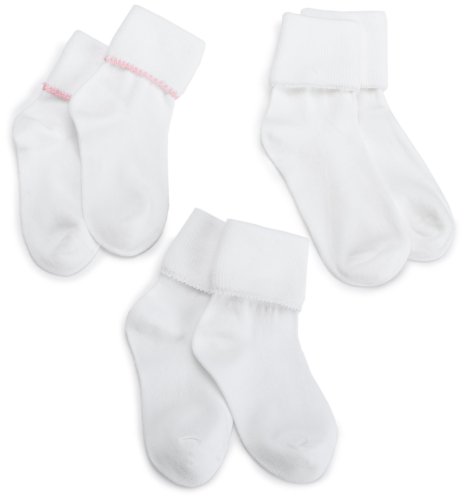 Jefferies Socks Big Girls' Tatted Edge (Pack of 3)