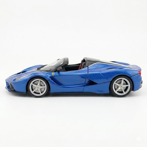 Image of LaFerrari 1:36 Scale Die-Cast Metal Car Model - Openable Doors Pull-Back Alloy Italian Hypercar Collectible Toy Car for Kids & Collectors