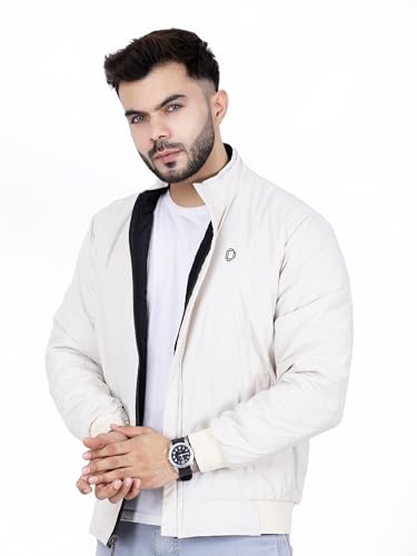 Image of Dollar Jacket For Men Casual Zipper Bomber For Winter