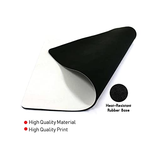 woopme® Stars in Sky Mouse Pad Printed Anti Skid Computer Accessories Laptop PC Gaming Professional Mouse pad (20 x 24 CMs) - Image 5