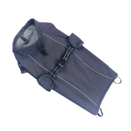 Veste pour chien coupe-vent et chaude en polyester résistant - 2