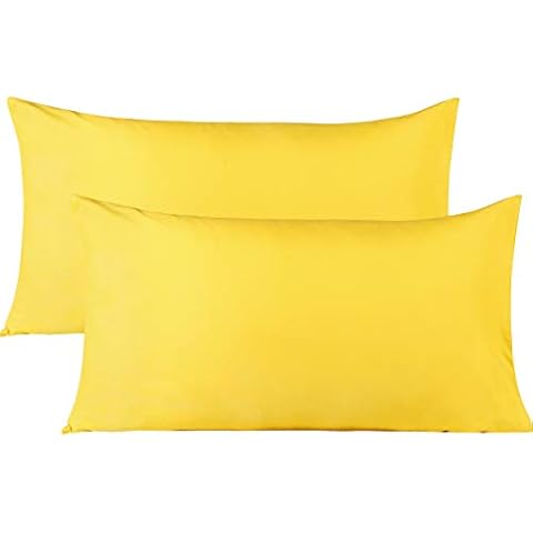 BEDSUM Microfiber King Pillowcases Set Cover