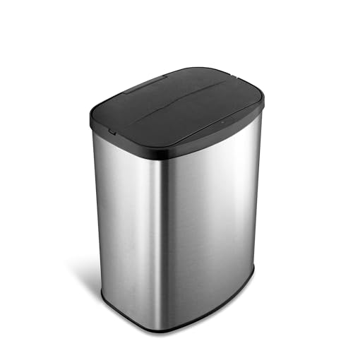 Caneca de Basura Sensor Automático Acero Inoxidable 3 Gal