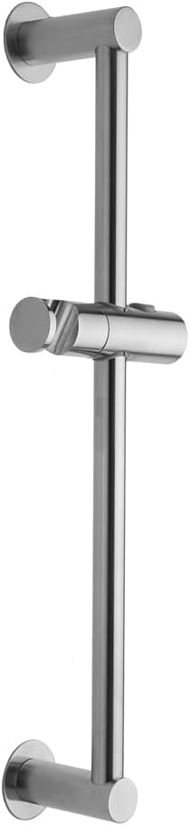 Jaclo 9624-MBK Contemporary Slim Wall Bar, 24", Matte Black