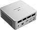 MINIS FORUM UM750L Slim Mini PC, AMD Ryzen 5 7545U Mini Computer (6C/12T, bis zu 4,9 GHz), 16 GB LPDDR5 und 512 GB SSD PCIe 4.0, DP/HDMI/USB4, 4 x USB Typ A, 2.5G LAN, WIFI6E/BT5.2
