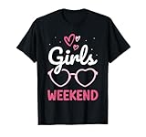 Ce motif capture l'essence d'un voyage de filles amusant. Une représentation unique de l'amitié et du voyage, c'est un cadeau idéal pour ceux qui aiment les motifs mignons, drôles et apparentés. Motif Funny Girl's Weekend.