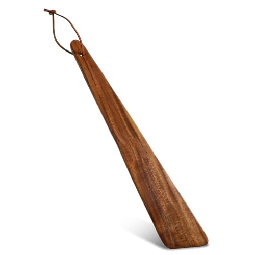 12 Inch Wooden Spatula for Cooking Washable Reusable Flat Wood Spatula Egg Flipper Practical Wooden Cooking Utensils for Home Kitchen Flipping Scraping Turning
